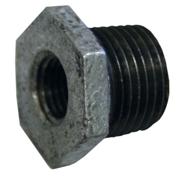 2-1/2in. x 1-1/2in. Galvanized Iron Hex Bushing